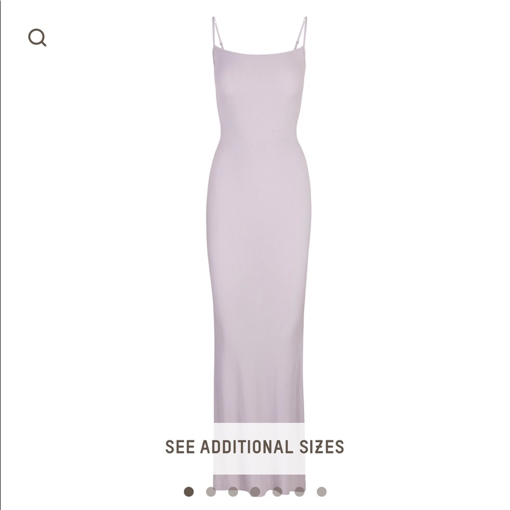 SKIMS Soft Lounge Long Slip Dress NWT